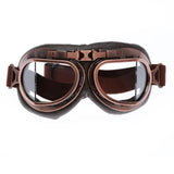 Retro Steampunk Copper Motorcycle Goggles