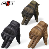 Touchscreen Leather Motorcycle Gloves