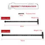 Hiking Aluminum Alloy Tactical Stick Trekking Pole Portable Camping Tactical Cane Multi-Functional Defensive Sports 2020