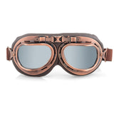 Retro Steampunk Copper Motorcycle Goggles